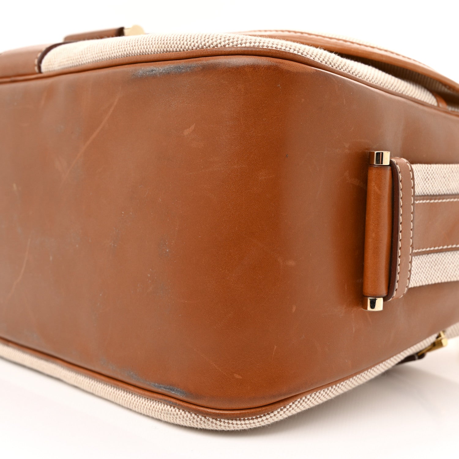 Hermes Toile Barenia Bourlingue Fauve 9 of 17