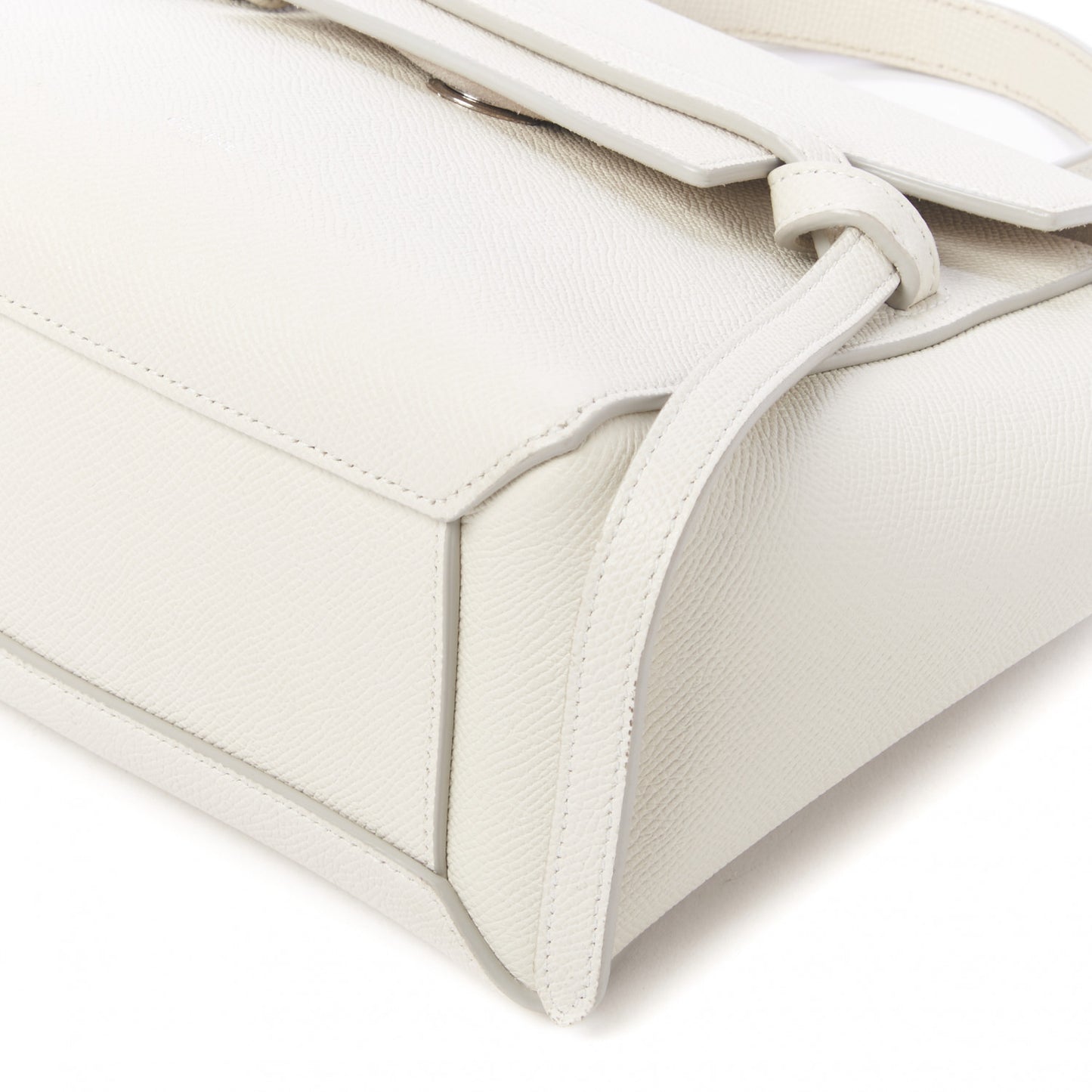 Grained Calfskin Nano Belt Bag Linen