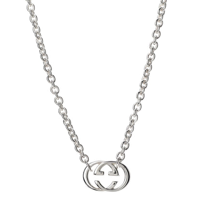 Gucci Sterling Silver Britt Necklace 1 of 6