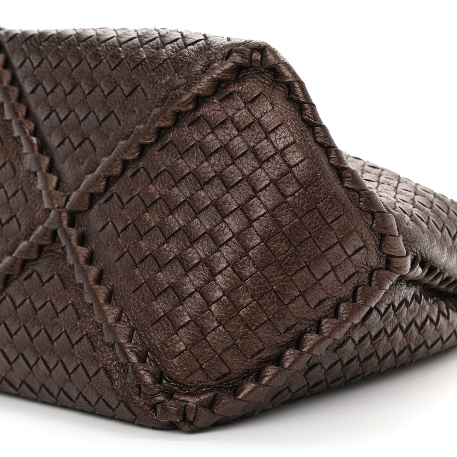 Bottega Veneta Cervo Intrecciato Shoulder Bag Brown 18 of 22