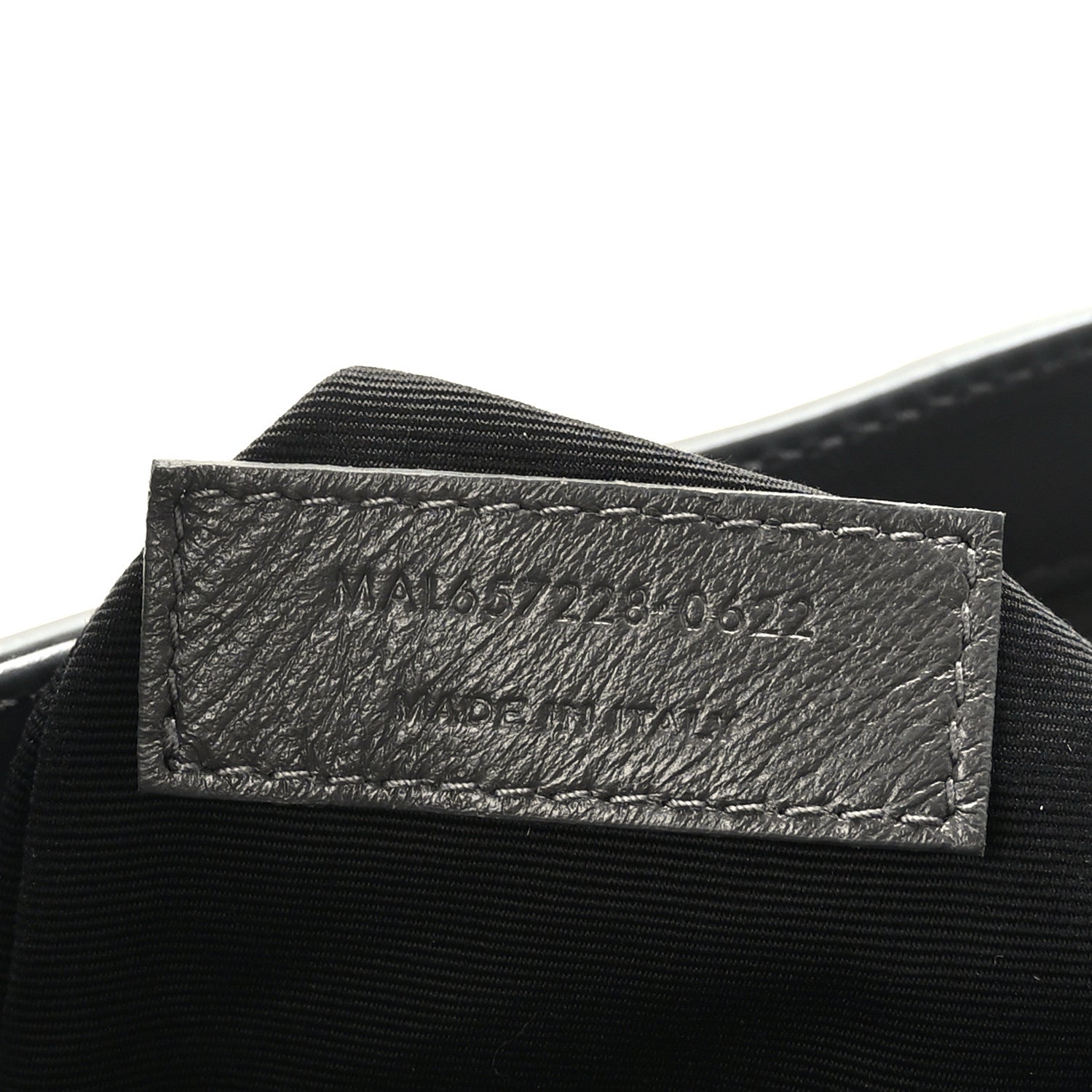 Saint Laurent Smooth Calfskin Le 5 A 7 Hobo Storm 7 of 9