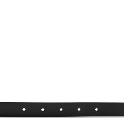 Christian Dior Calfskin Saddle Belt 80 32 Black 3 of 7