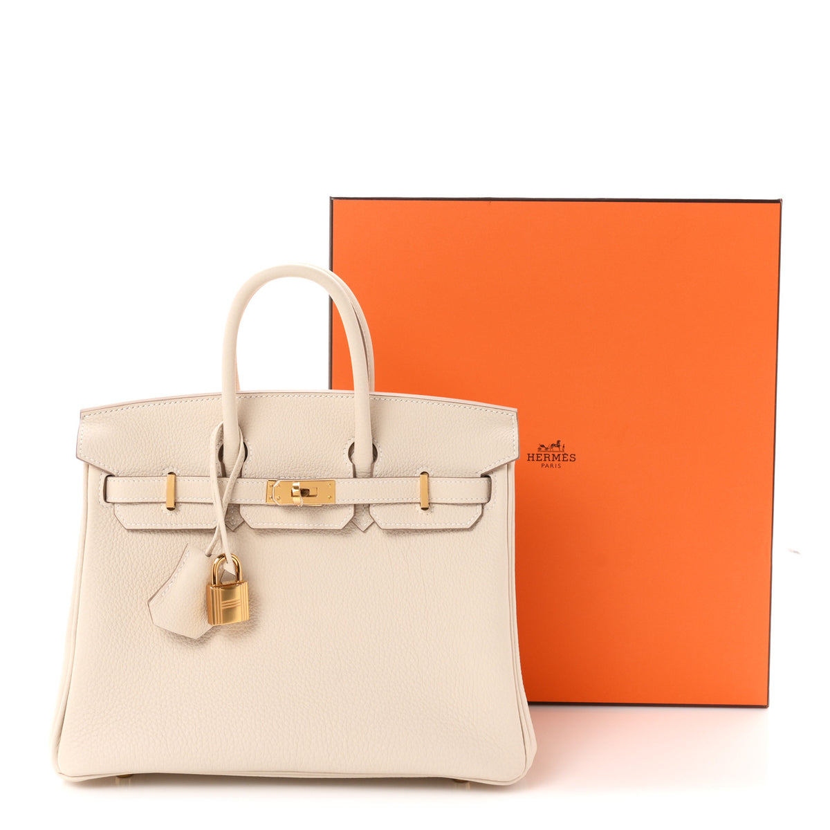 Togo Birkin 25 Craie