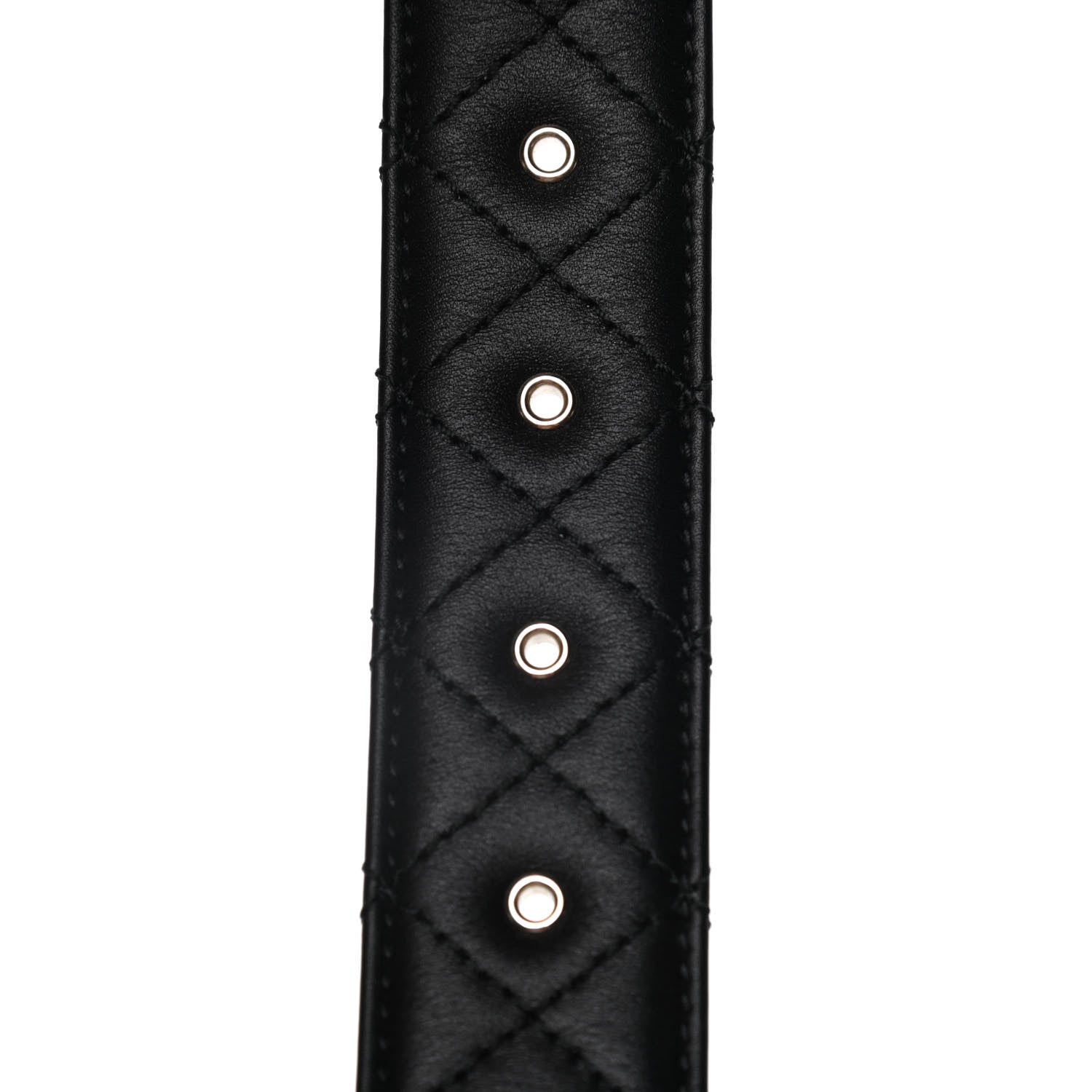Chanel Lambskin Quilted CC Chain Belt 85 34 Black 11 of 15