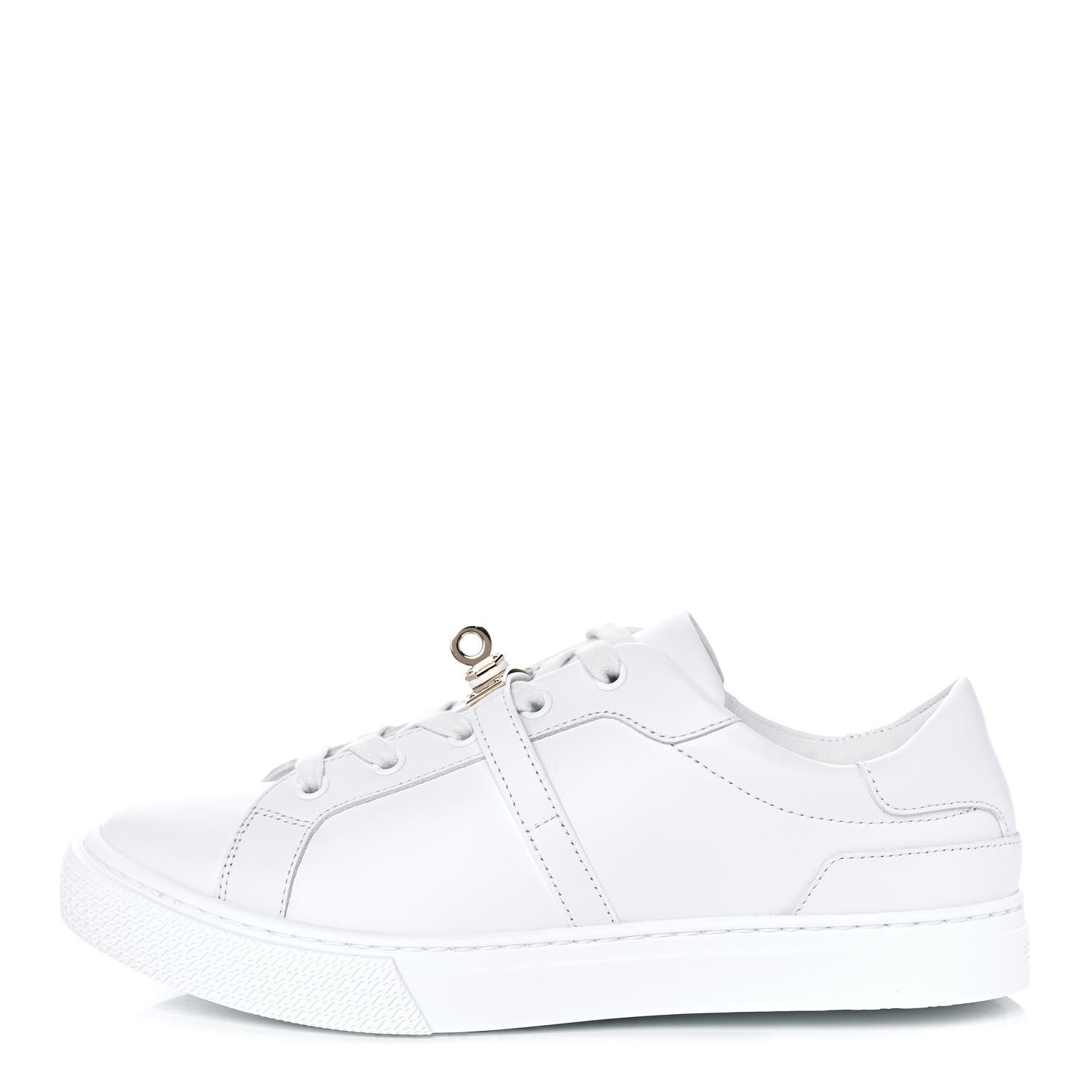 Hermes Calfskin Day Sneakers 38 White 1 of 9