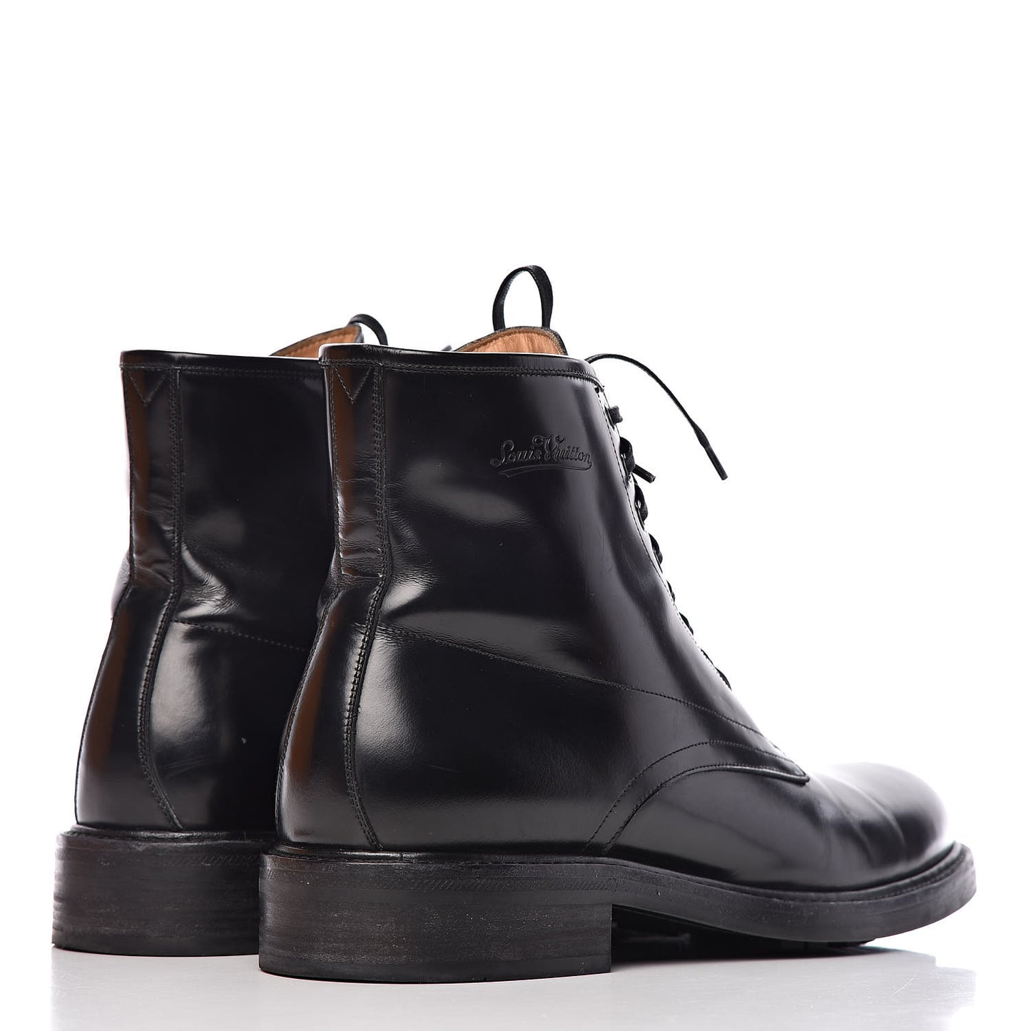 Calfskin Voltaire Ankle Boots 9 Black