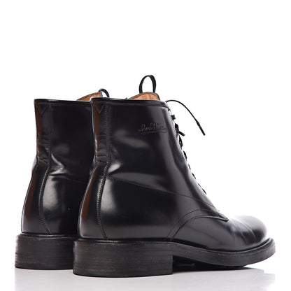 Louis Vuitton Calfskin Voltaire Ankle Boots 9 Black 4 of 11