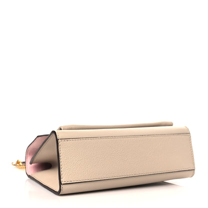 Louis Vuitton Soft Calfskin Mylockme Chain Bag BB Greige 4 of 8