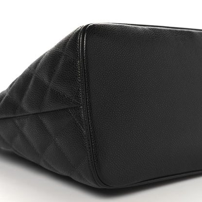 Chanel Caviar Quilted Medallion Tote Black 9 of 10