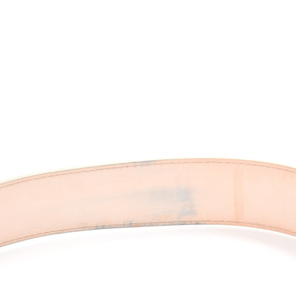 Louis Vuitton Damier Azur LV Initiales Belt 90 36 9 of 12