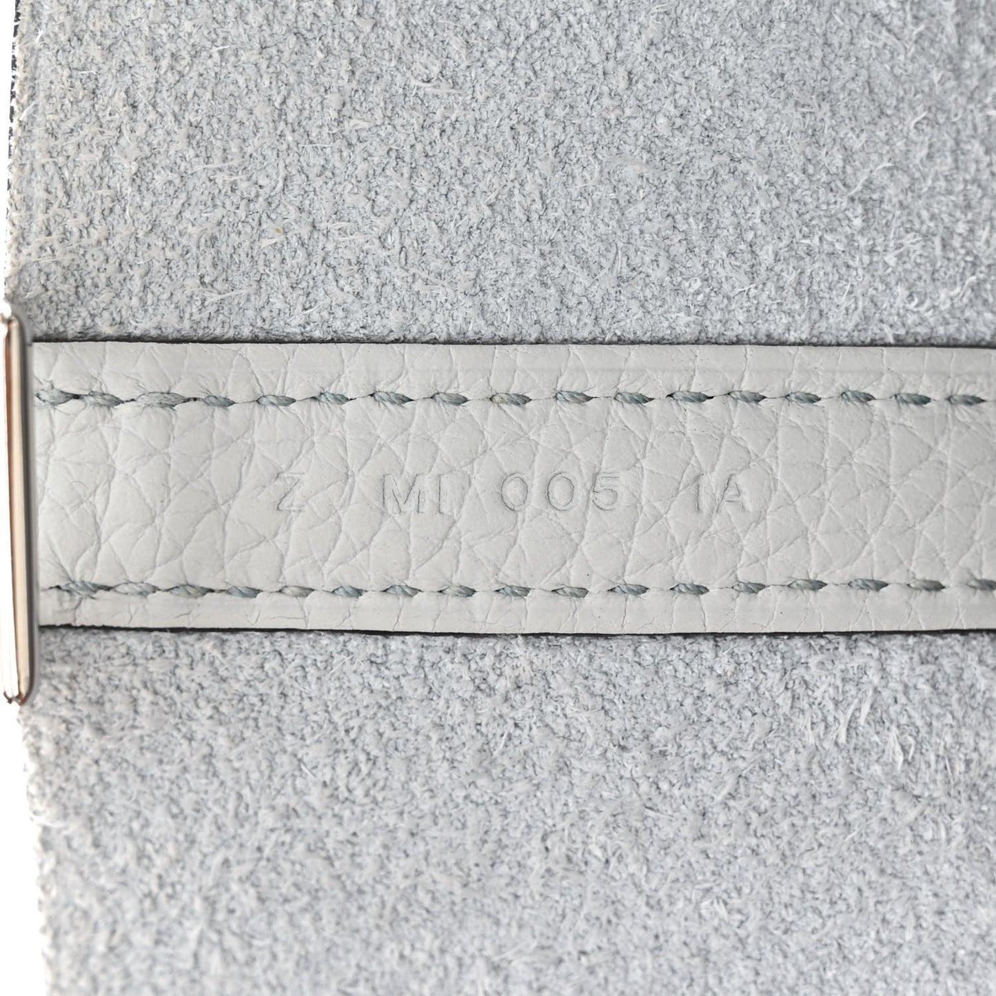 Taurillon Clemence Picotin Lock 22 MM Bleu Pale