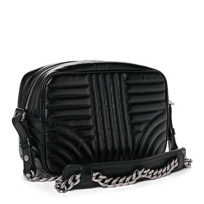Prada Soft Calfskin Diagramme Camera Bag Black 3 of 11