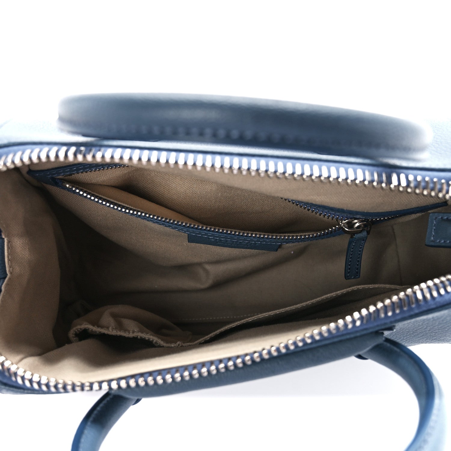 Givenchy Sugar Goatskin Small Antigona Peacock Blue 4 of 10