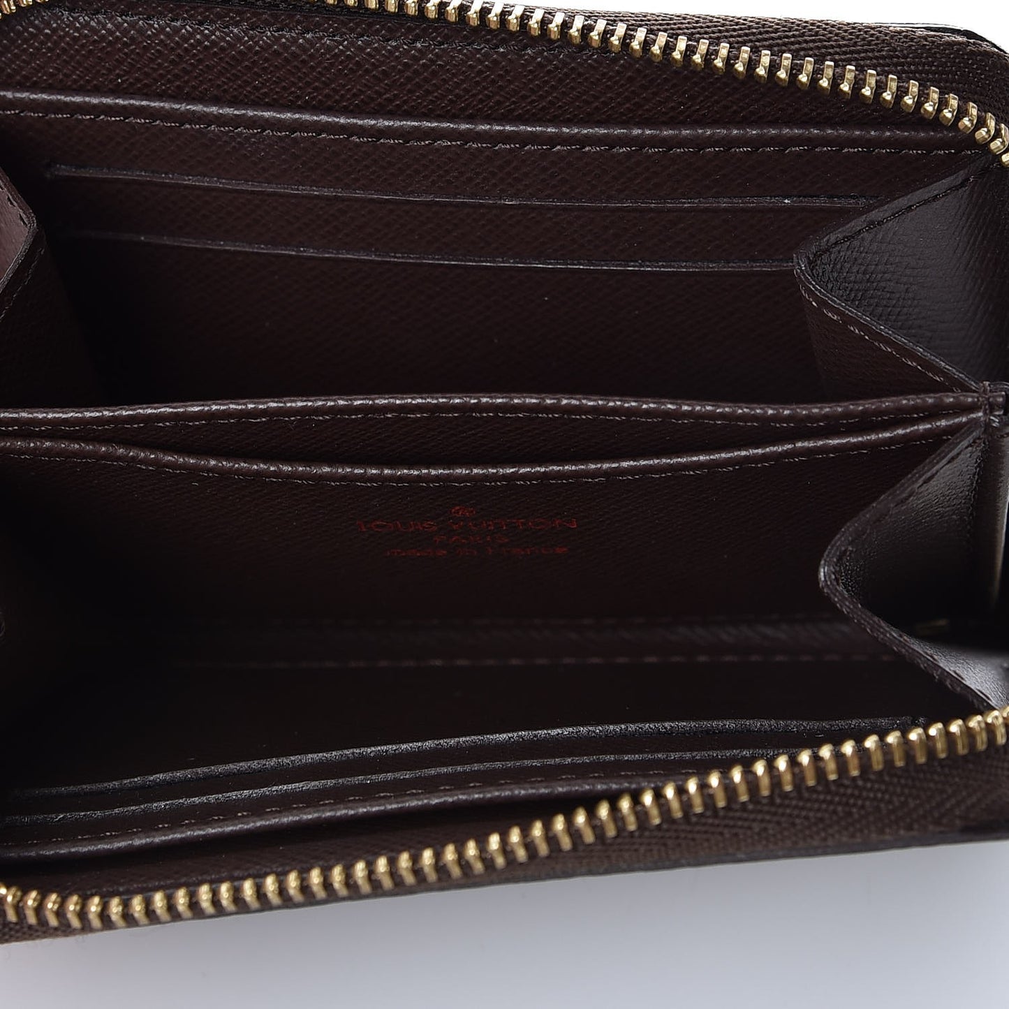 Damier Ebene Zippy Coin Purse