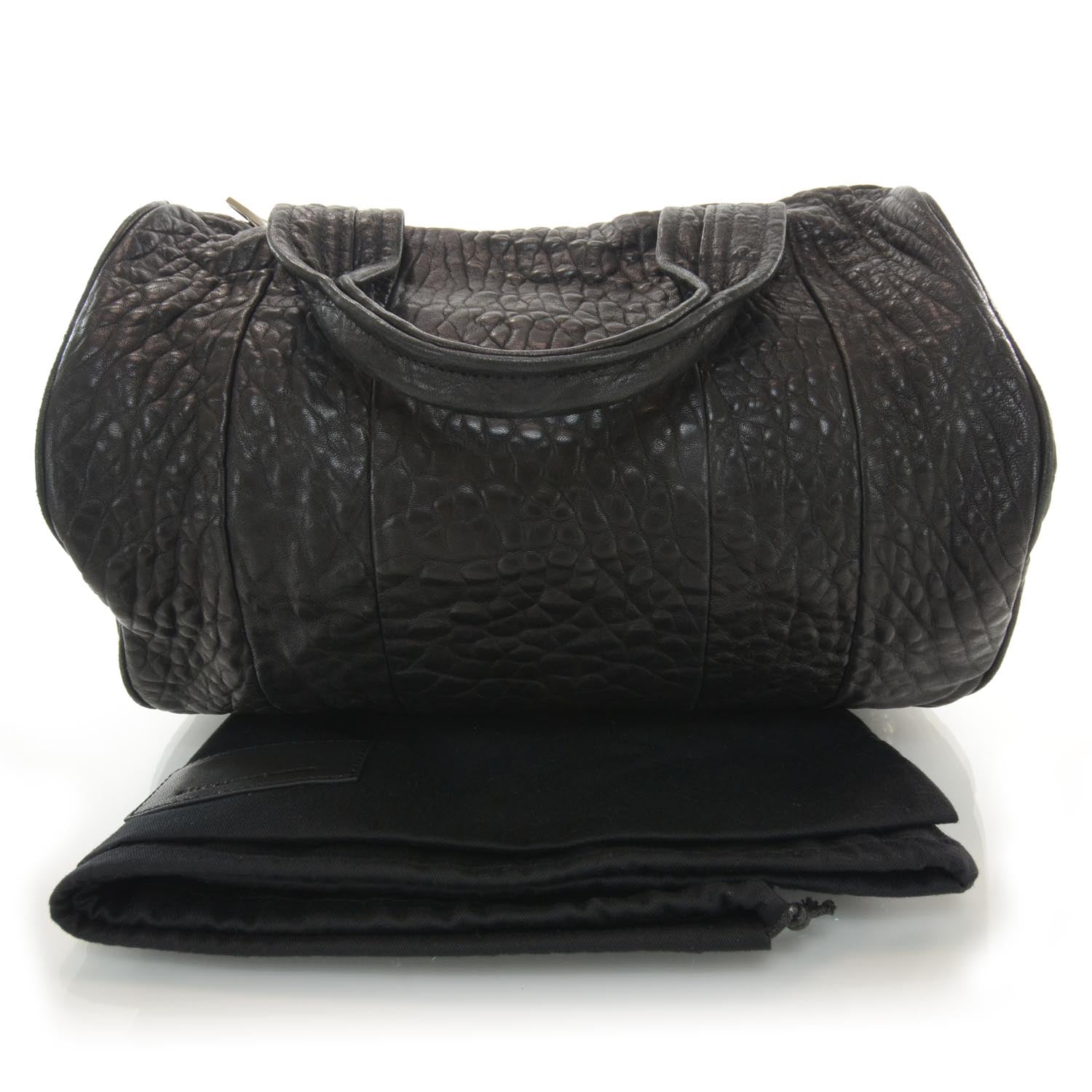 Alexander Wang Leather Rocco w Nickel Hardware Black 3 of 6