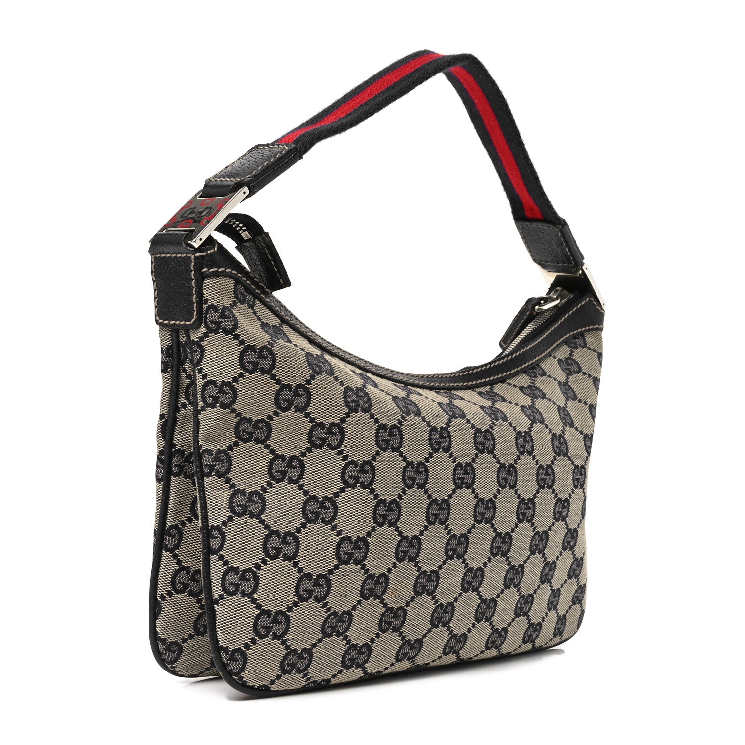 Gucci Monogram Medium Pop Hobo Navy 3 of 11