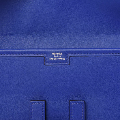 Hermes Swift Jige Elan 29 Clutch Bleu Electrique 5 of 7