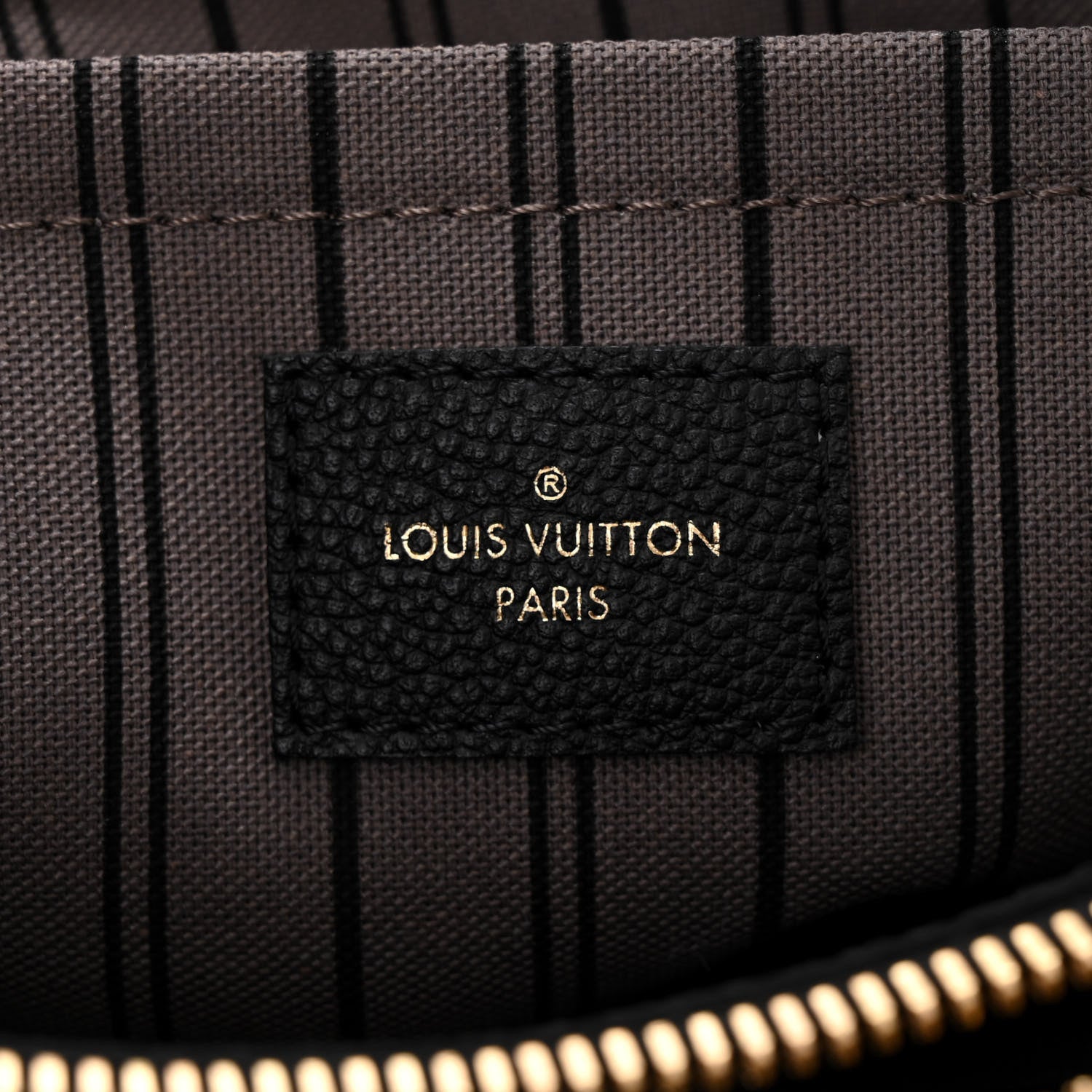 Louis Vuitton Empreinte Montaigne GM Black 6 of 11