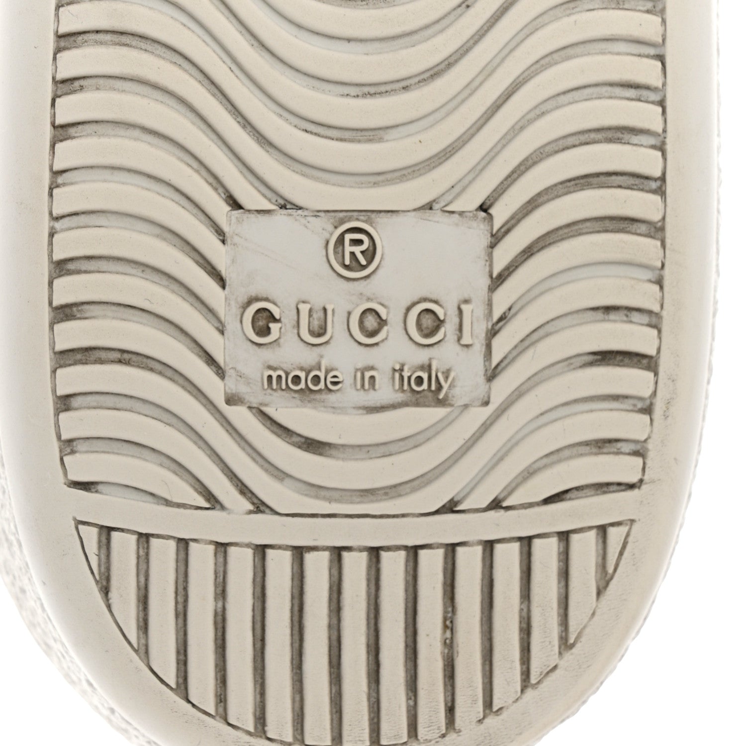 Gucci Calfskin Crocodile Web Womens Ace Sneakers 36 White Green 8 of 9