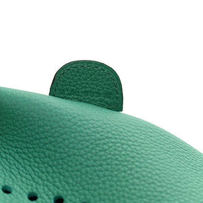 Hermes Taurillon Clemence Evelyne III PM Vert Jade 6 of 9