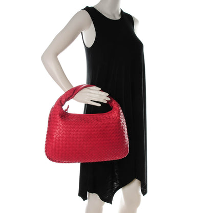 Bottega Veneta Nappa Intrecciato Medium Veneta Hobo Cassis 2 of 7