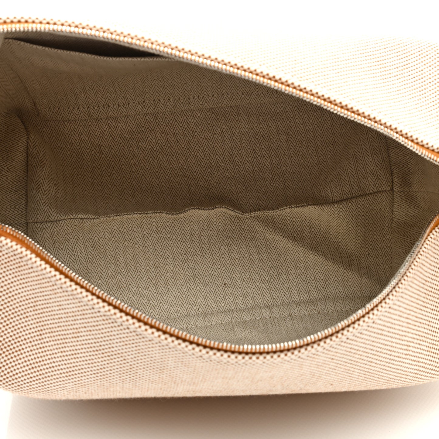 Canvas Large Bride-A-Brac Cabriole Case Biscuit