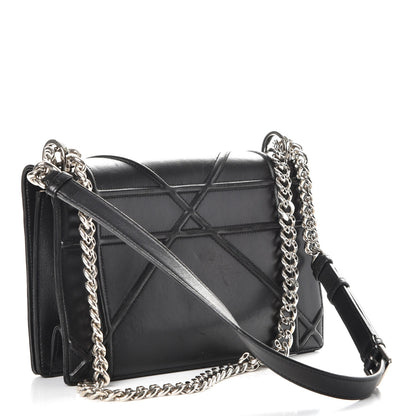 Christian Dior Lambskin Medium Diorama Flap Bag Black 3 of 8