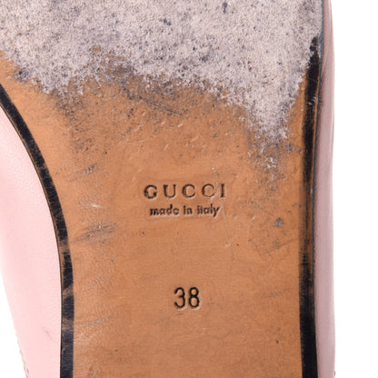 Gucci Malaga Kid Womens Princetown Slippers 38 Perfect Pink 8 of 12