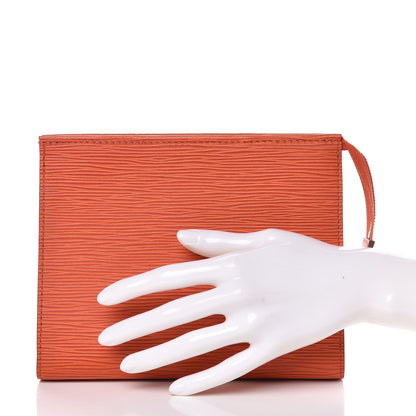 Louis Vuitton Epi Toiletry Pouch 19 Piment 3 of 10