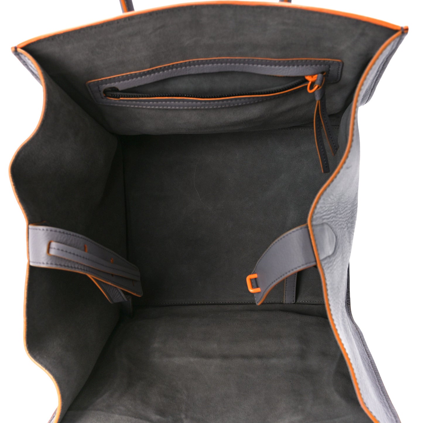 Supple Calfskin Medium Phantom Luggage Grey