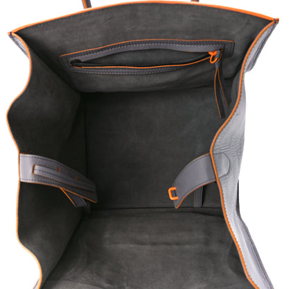 Celine Supple Calfskin Medium Phantom Luggage Grey 5 of 11