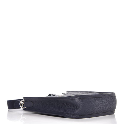 Hermes Taurillon Clemence Evelyne TPM Bleu Nuit 4 of 9