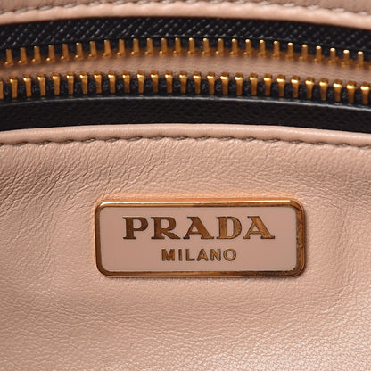 Prada Saffiano Zip Pochette Black 6 of 8