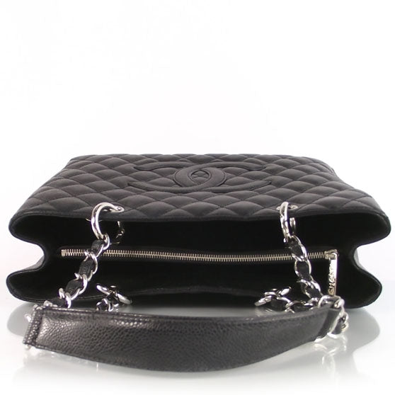 Caviar Grand Shopping Tote GST Black