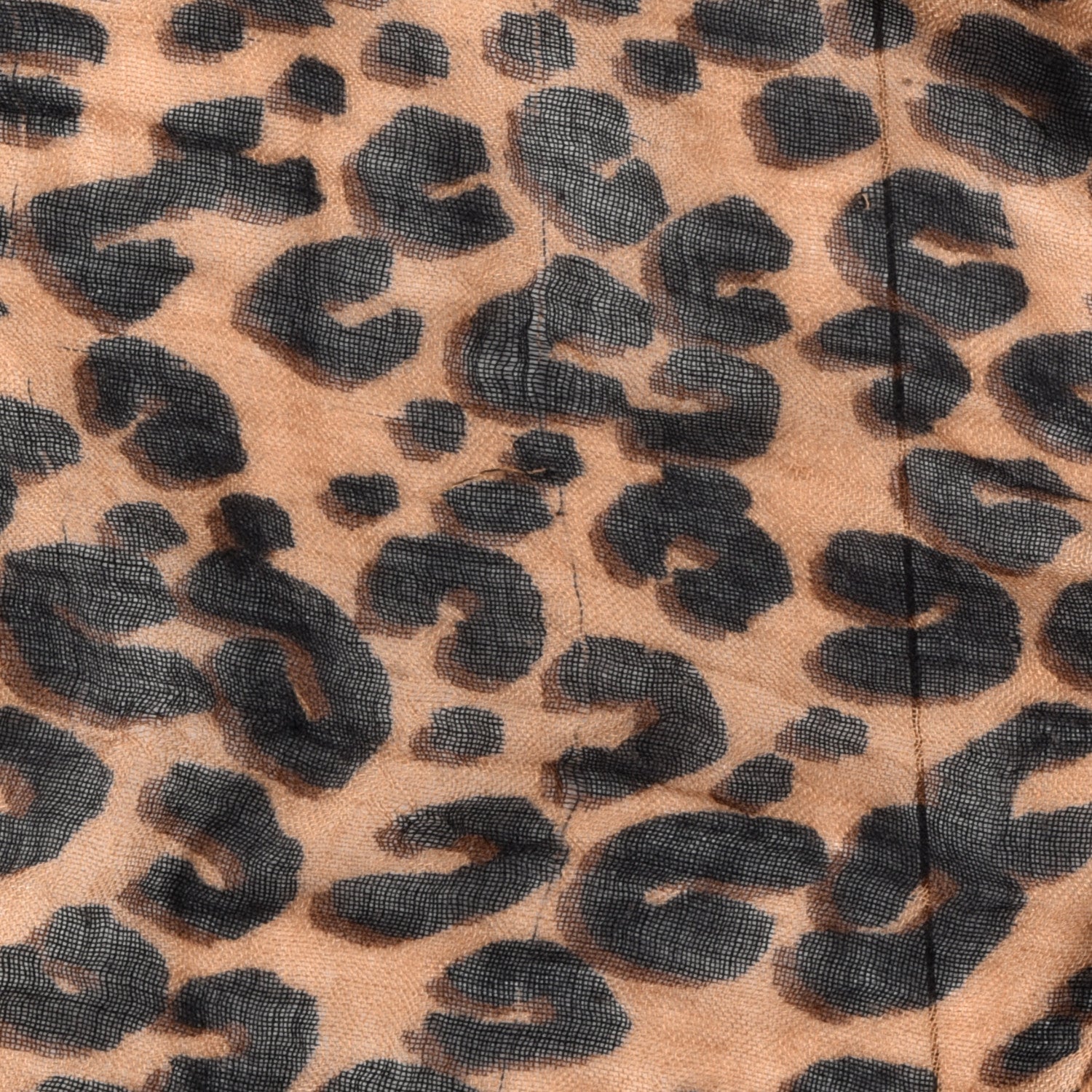 Louis Vuitton Cashmere Silk Leopard Etole Stole Marron 5 of 5