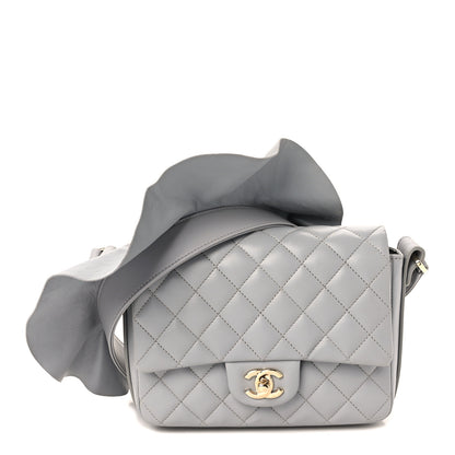 Chanel Calfskin Quilted Bolero De Chanel Flap Bag Grey 1 of 9