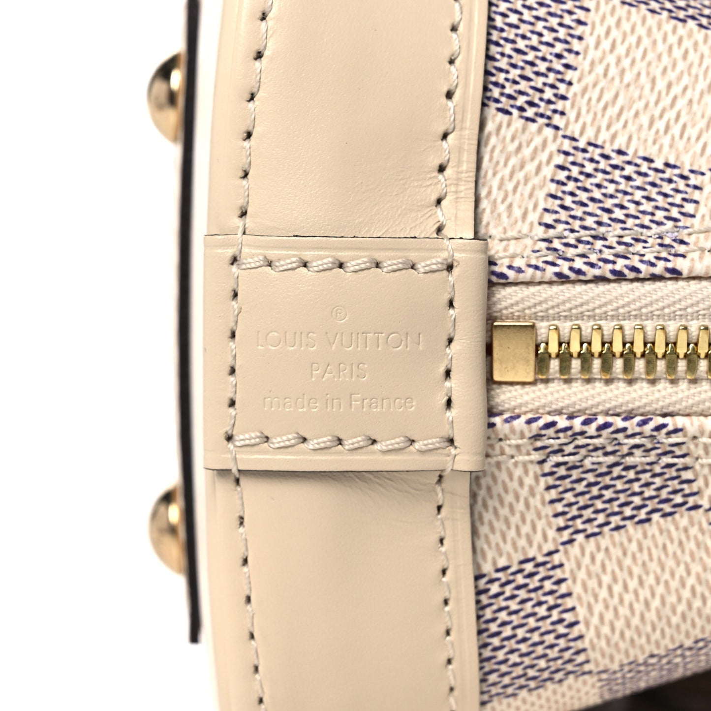 Damier Azur Braided Alma BB