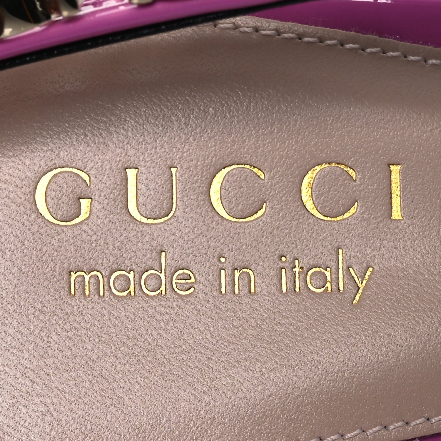 Gucci Patent Signoria Slingback 38 Libre 38 Pink 9 of 14