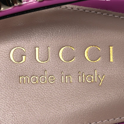 Gucci Patent Signoria Slingback 38 Libre 38 Pink 9 of 14