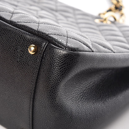 Chanel Caviar Quilted XL Grand Shopping Tote GST Black 12 of 15