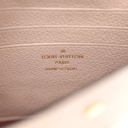 Louis Vuitton Calfskin Nano Lockme Bucket Greige 6 of 9