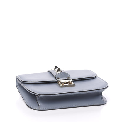 Valentino Garavani Vitello Small Glam Lock Rockstud Flap London Stone 3 of 8