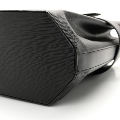 Louis Vuitton Epi Sac D'epaule Black 9 of 9