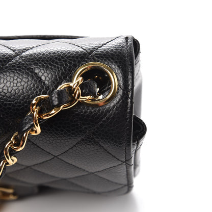 Chanel Caviar Quilted Mini Square Flap Black 8 of 12