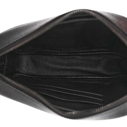 Saint Laurent Grain De Poudre Matelasse Monochrome Monogram Mini Lou Camera Bag Black 5 of 10