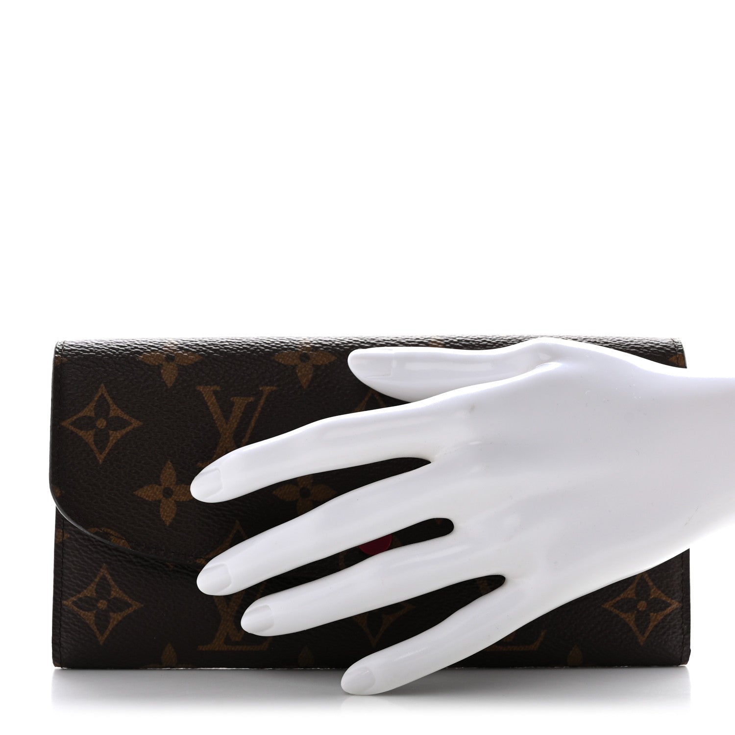Louis Vuitton Monogram Emilie Wallet Fuchsia 2 of 9