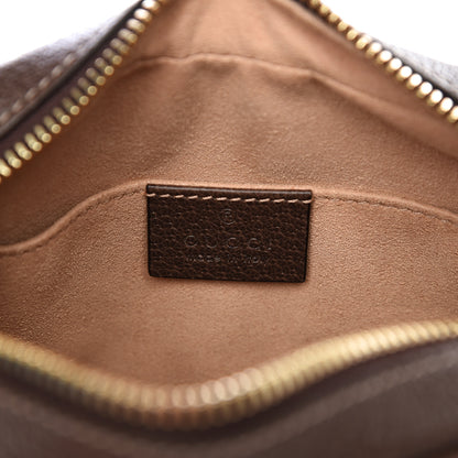 Gucci GG Supreme Monogram Web Mini Ophidia Shoulder Bag Brown 5 of 9
