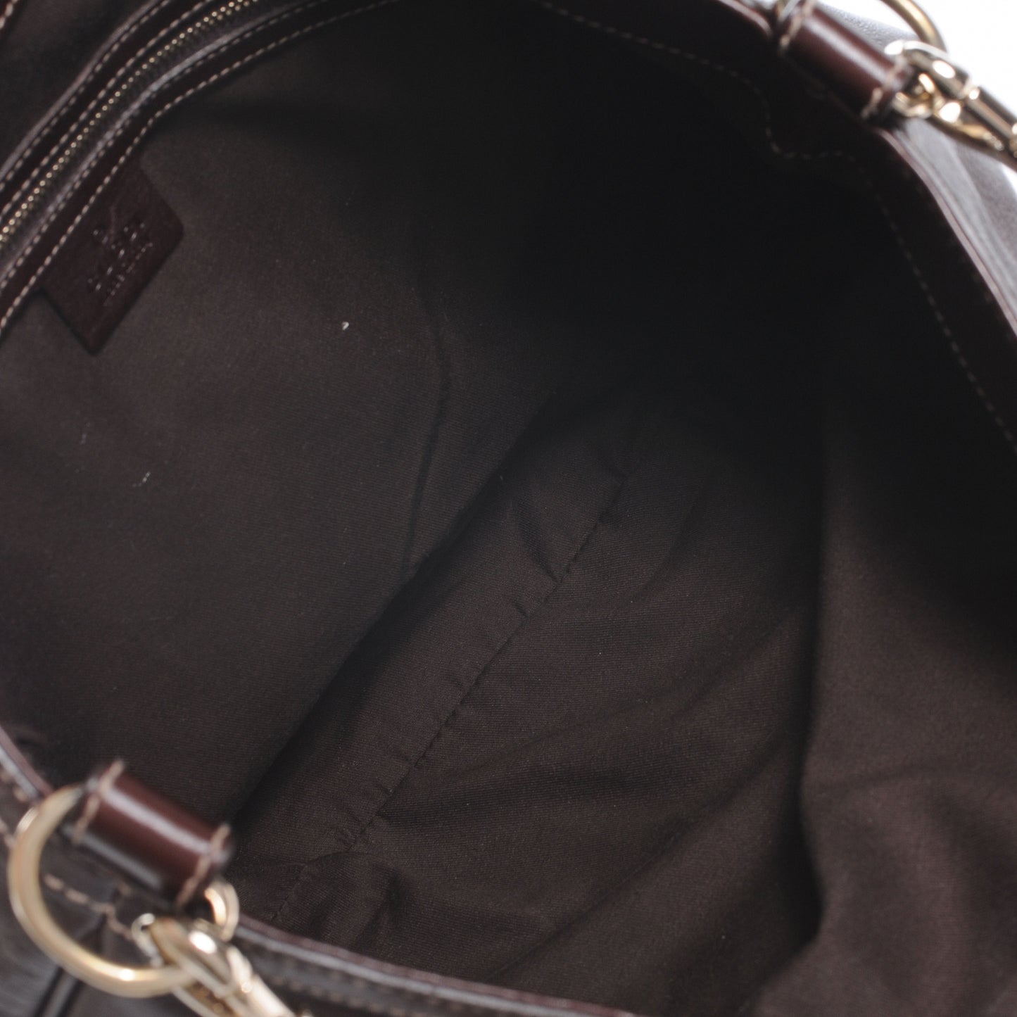 Leather Medium Britt Dark Brown