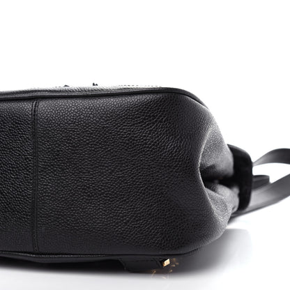 Chanel Caviar CC Backpack Black 9 of 10