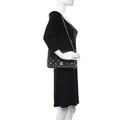 Chanel Caviar Quilted Never Ending Chain Flap Black 2 of 11